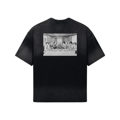 'Last supper' boxy t shirt.